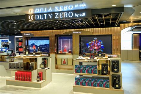 Duty Free Store Hong Kong Airport Editorial Image - Image of branding ...