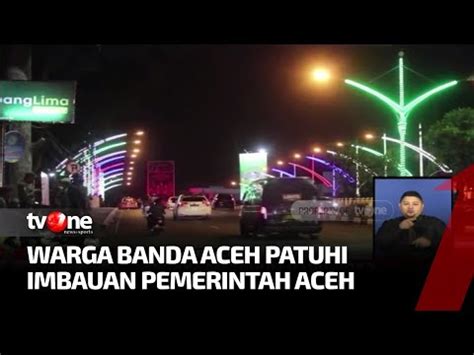 Pemerintah Aceh Larang Perayaan Pergantian Tahun Tvone