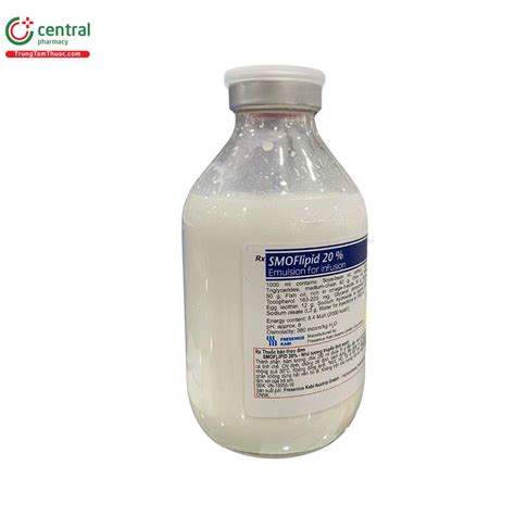Thuốc Smoflipid 20 250ml Cung Cấp Acid Béo Cho Cơ Thể