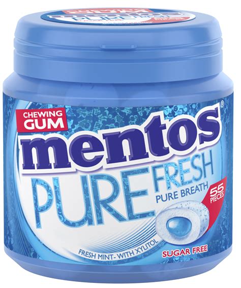 Mentos Gum Pure Fresh - Fresh Mint pot | Mentos België