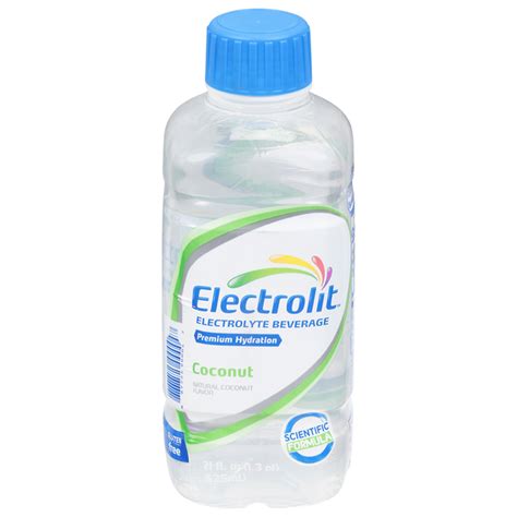 Electrolit Coconut, Electrolyte Beverage, Premium Hydration (21 fl oz