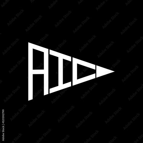 Aic Letter Initial Creative Logo Design Template Vector Illustration