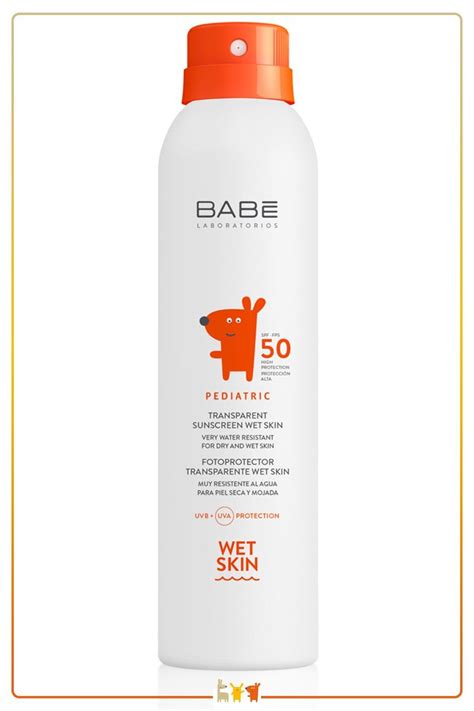 Babe Pediatric Transparent Spf 50 200 ml Islak Cilde Uygulanabilen Çocuk Güneş Spreyi