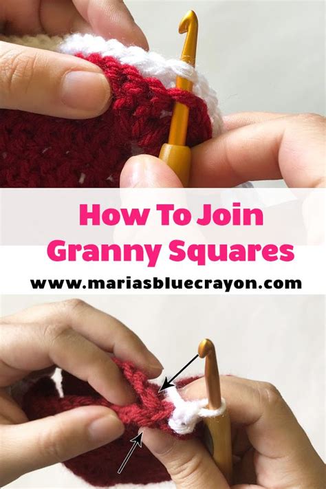 Crochet Granny Square Together With Video Instructions