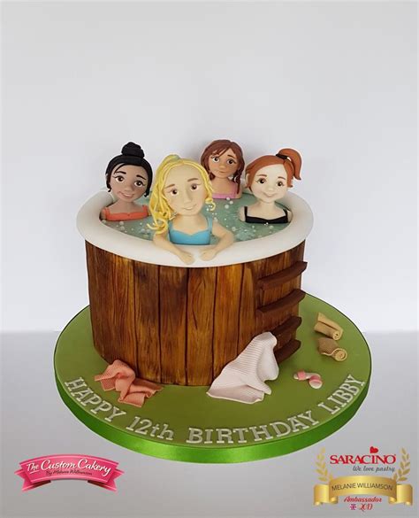 Hot Tub Cake How To Make Cake Cake Fondant