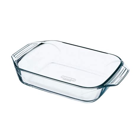 Plat Four En Verre Rectangulaire X Cm L Irr Sistible Pyrex