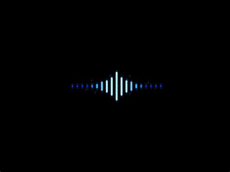 Sound Waves In The Dark