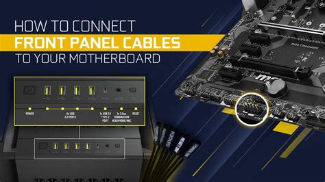 How To Connect Front Panel Cables To Your Motherboard [guide]