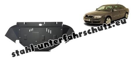 Stahl Unterfahrschutz für Skoda Superb