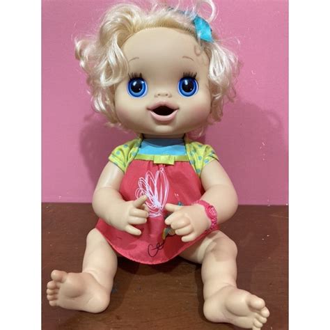 Baby Alive 2010 My Baby Alive Blonde Doll Shopee Philippines