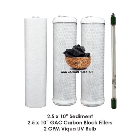 2 5 X 10 Gac Filter Set