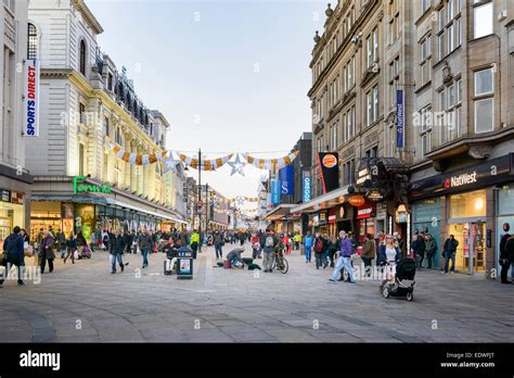 Northumberland Street Newcastle Upon Tyne Stock Photo Royalty Free