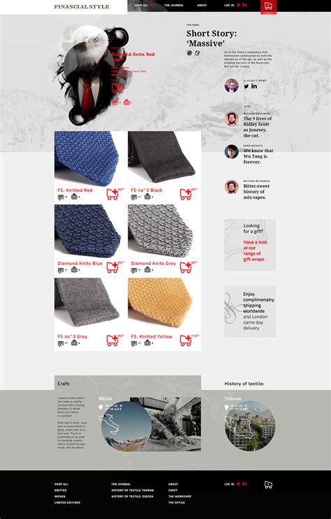 financial style ecommerce  behance