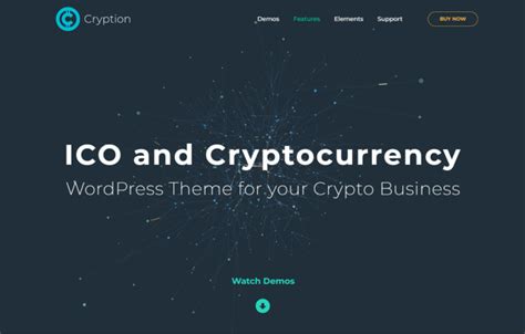 Best Cryptocurrency Wordpress Themes In Ui Lib S Blog