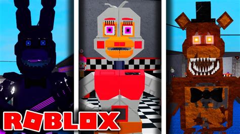 New Animatronics And Map In Roblox Fnafverse Youtube