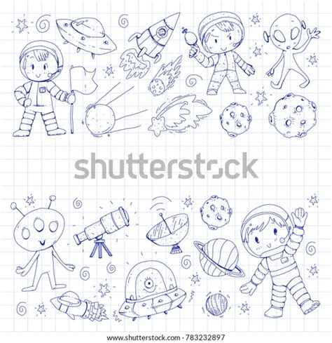 Moon Surface Kindergarten Children Play Space Stock Vector (Royalty Free) 783232897 | Shutterstock