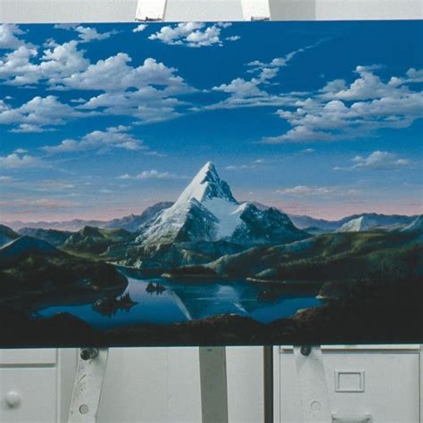 How A Gorgeous Landscape Painting Became The Paramount Pictures Logo