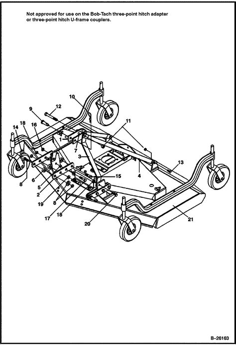 Купить запчасть на BOBCAT ГАЗОНОКОСИЛКА - МИНИ-ПОГРУЗЧИК