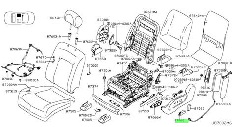 Visual Guide To Nissan Murano Parts Simplified Diagram