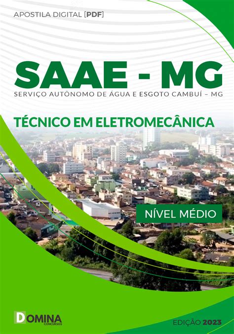 Apostila Saae Cambu Mg T Cnico Eletromec Nica