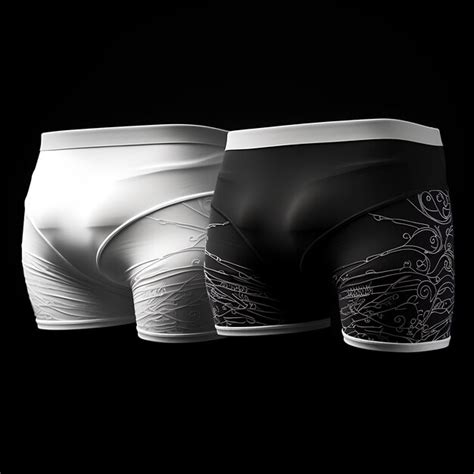 Premium AI Image Isolated Of Hipster Underwear Modal Fabric Bikini Balconette On Black Ba