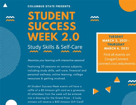 Student Success Week 2.0: Study Skills and Self-Care | Columbus State