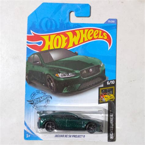 Jual HW Hot Wheels Jaguar XE SV Project 8 Hijau Tua 2020 Kab Temanggung Fantasi Toys Store