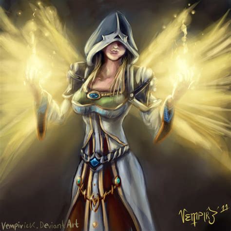 Priest Blood Elf Sketch By Vempirick On Deviantart