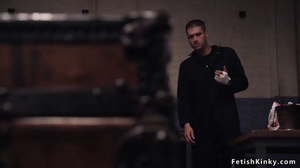 Kidnapped Brunette Anal Fucked Threesome Mona Wales