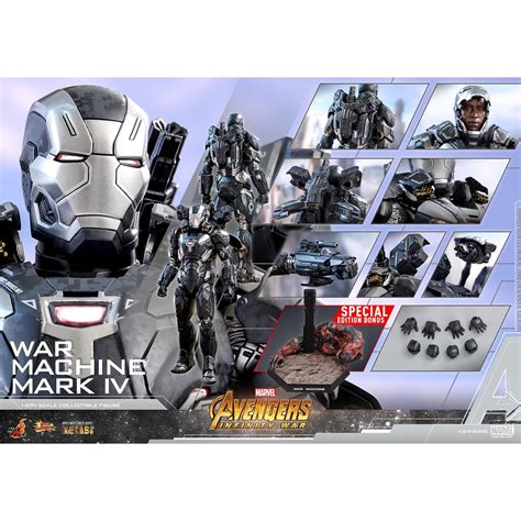 野獸國 Hot Toys MMS499D26 復仇者聯盟 戰爭機器 馬克4 MMS499 非 MMS331 蝦皮購物