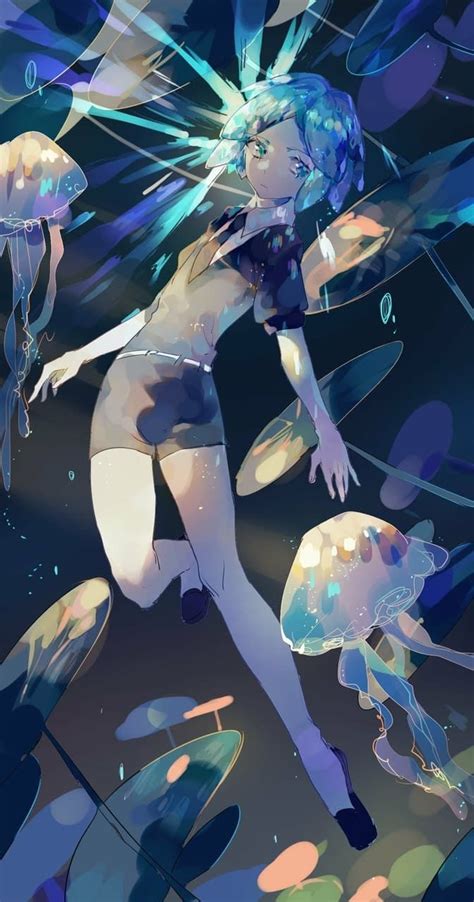 Phosphophyllite 芸術的アニメ少女 イラスト フォスフォフィライト