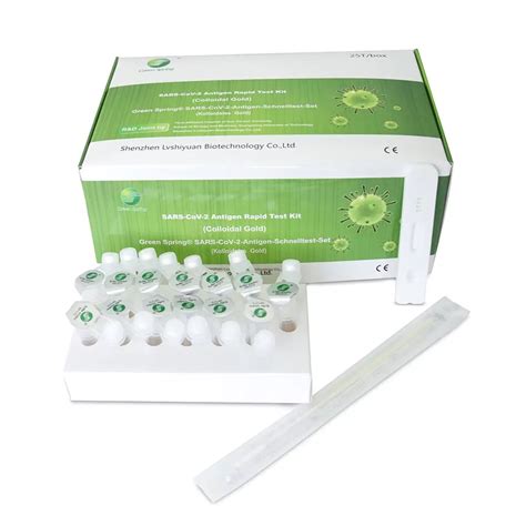 Jetzt Antigen Schnelltest Green Spring® - Vitale Apotheke