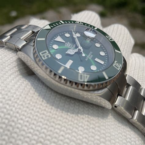 Steeldive Sd Green Nh Ar Sapphire Lume M Diver Diving