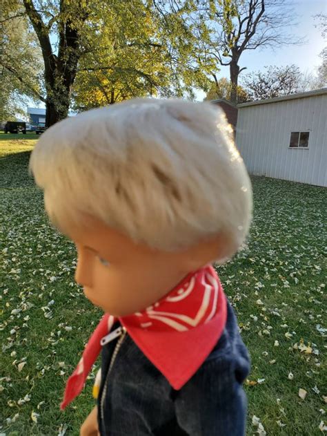 Vintage Sasha Doll Gregor Blonde Doll Corduroy Made In Etsy