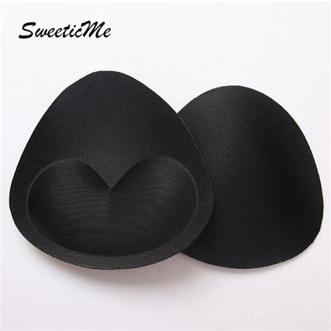 SweeticMe Women S Bikini Insert Breast Pads Sponge Removable Swimsuit Bra Enhancers Push Up