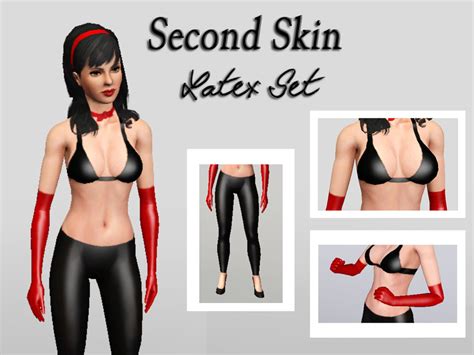 The Sims Resource Second Skin Latex Set