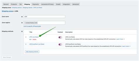 Ups Adding The Ups Live Rates Ups Surepost Live Rates Shipping