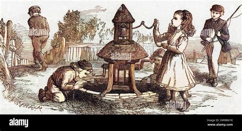 Ding Dong Bell Pussy S In The Well Stock Photo Alamy