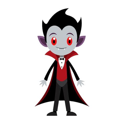 cute vampire character vectors illustrations