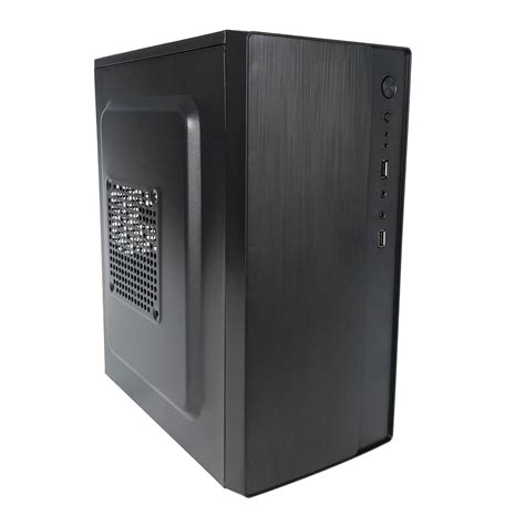 Корпус для ПК HIPER Office ST-5003 (w/o PSU, USB+audio) BLACK купить на ...