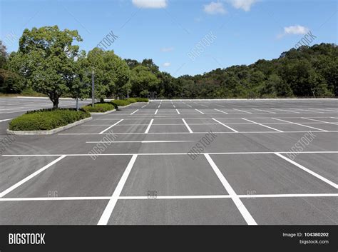 Empty Car Parking Image And Photo Free Trial Bigstock
