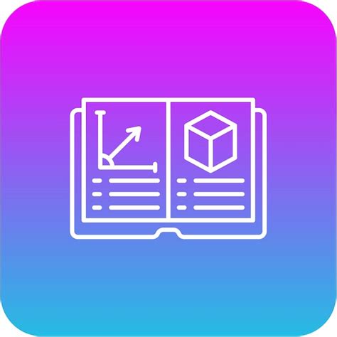 Icono De Libro Abierto Vector Premium