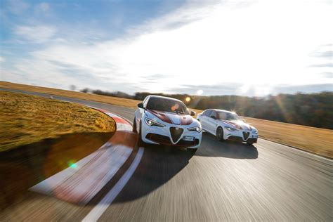 2019 Alfa Romeo F1 Drivers Pose Next To Giulia, Stelvio - autoevolution