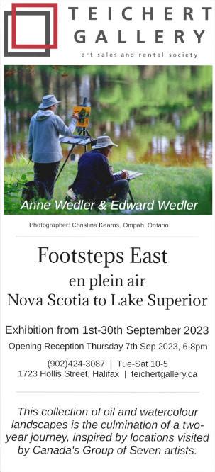 Footsteps East Plein Air Exhibition Maritime Art Info