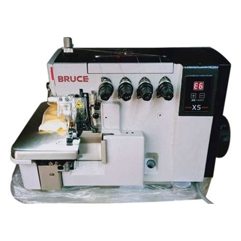 Stainless Steel Automatic Bruce X5 Over Lock Sewing Machine Motor Speed 1400 Rpm At Rs 30000