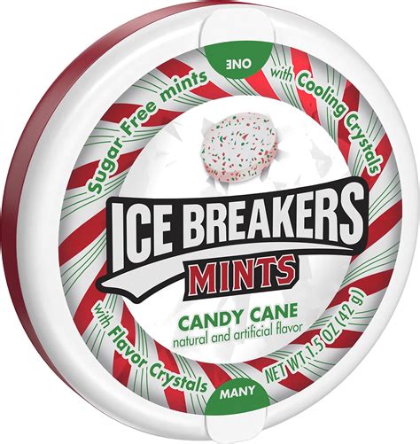 Amazon ICE BREAKERS Spearmint Sugar Free Breath Mints Tins 1 5