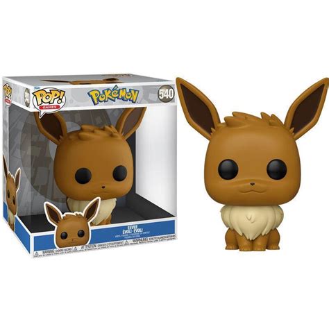 Pokemon Super Sized Jumbo Funko Pop Vinyl Figura Eevee Emea Cm