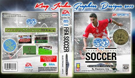 FIFA INTERNATIONAL SOCCER Genesis Box Art Cover By Kingjordzzgraphics85