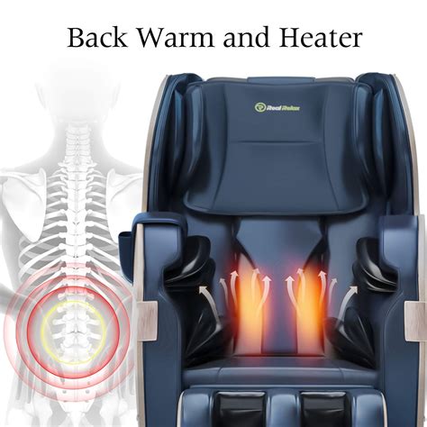 Real Relax Massage Chair Full Body Zero Gravity Shiatsu Massage