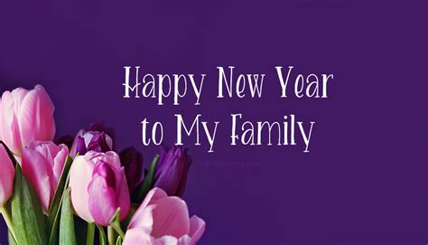 New Year Wishes for Family and Family Members (2025) - WishesMsg